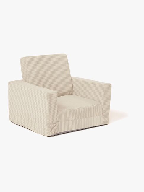 Kid's Concept Lænestol Foldbar, Naturhvid