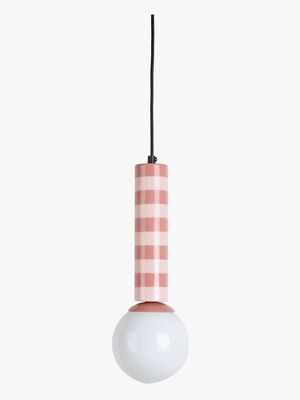 PresentTime Rayado Loftlampe, Rose Tan/Soft Pink