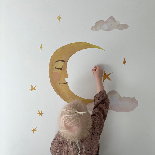 That's Mine Wallsticker Moon