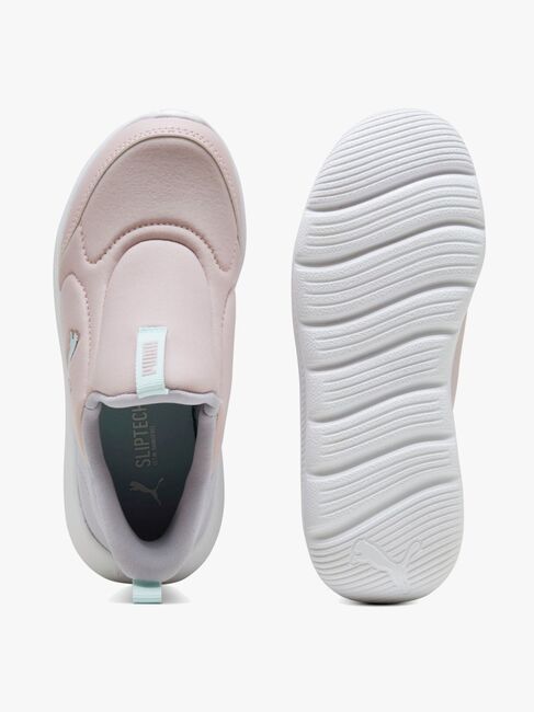 Puma Fun Racer 2 Slip On PS Sneakers, Mauve Mist/Sea Glass/Lilac Crush