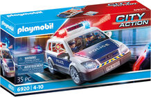 Playmobil 6920 City Action Squad Car with Lights and Sound