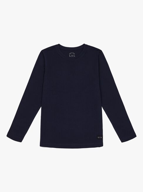 Luca & Lola Abel Langærmet T-Shirt 2-pak, Navy/Stripes