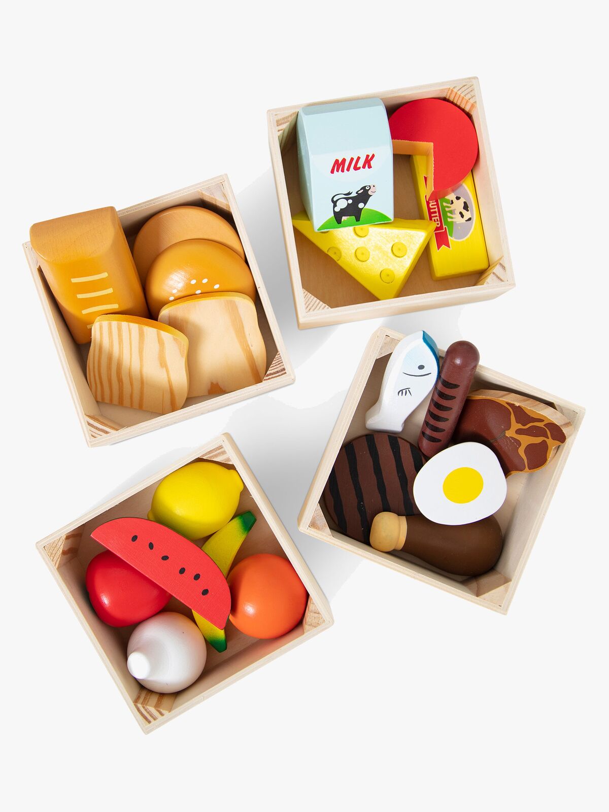 Melissa & Doug Madkasser Med 4 Æsker