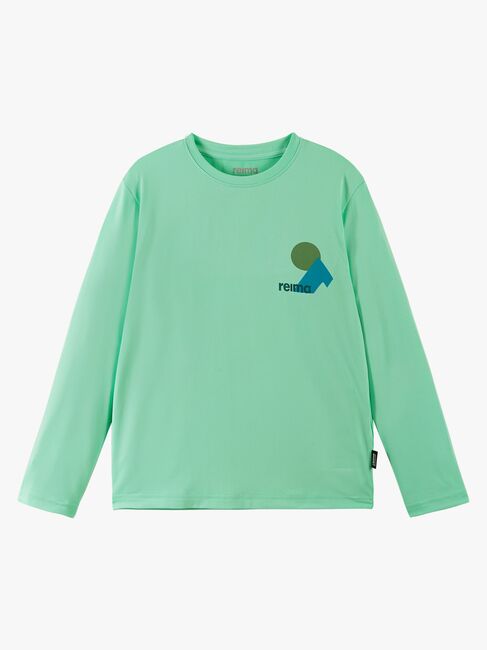 Reima Inista BugProof  Langærmet T-shirt, Fresh Mint