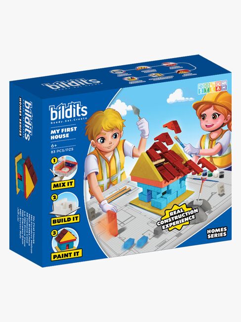 Bildits Betonbyggesæt Første Hus