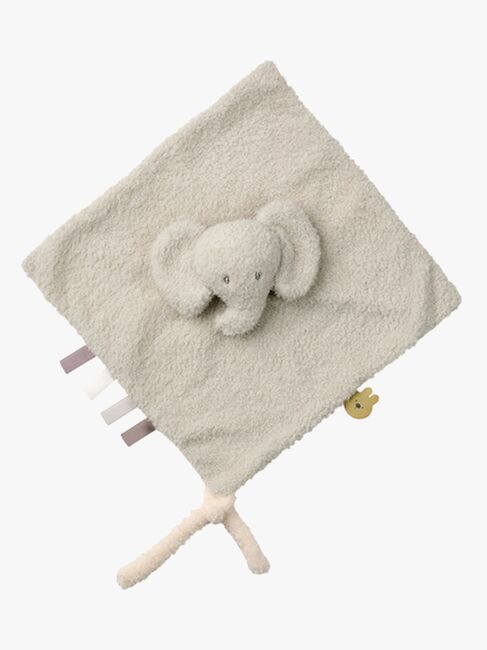 Nattou Teddy Nusseklud Elefant, Lysegrå