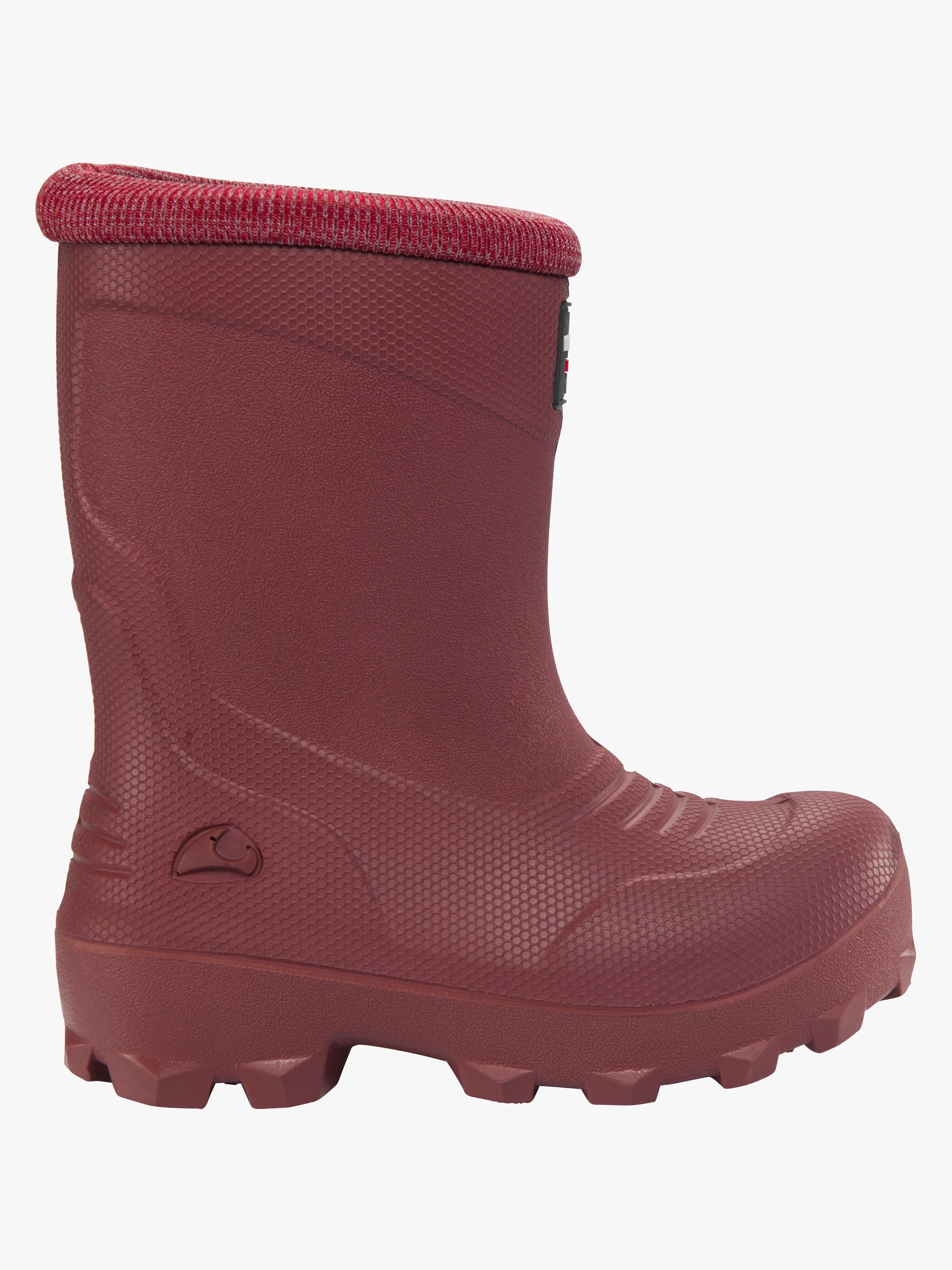 Viking Frost Fighter Forede Gummistøvler, Dark Pink, 33