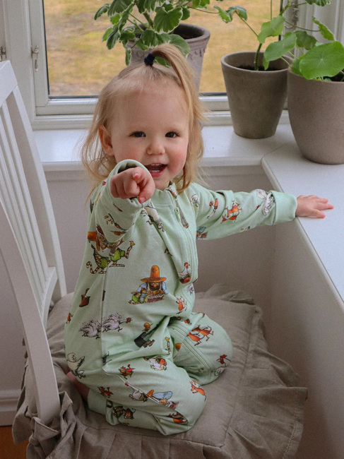 Geggamoja Pyjamas Peddersen & Findus, Grøn