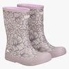 Viking Indie Print Gummistøvler, Dusty Pink/Cream