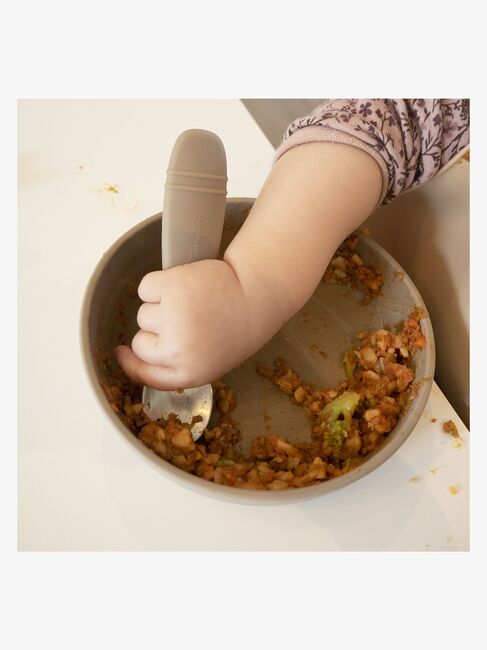 Tiny Tot Gaffel & Ske, Beige