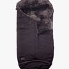 Bozz Lammeskindskørepose Langhåret, Black/Grey