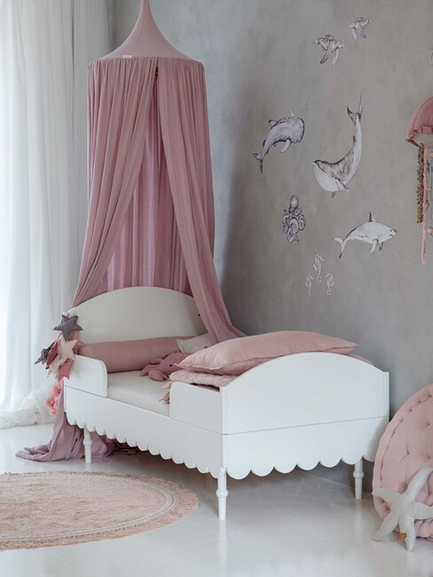 Wood Luck Babushka Juniorseng 2-i-1, Hvid