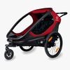 Hamax Outback Cykelanhænger, Red/Black
