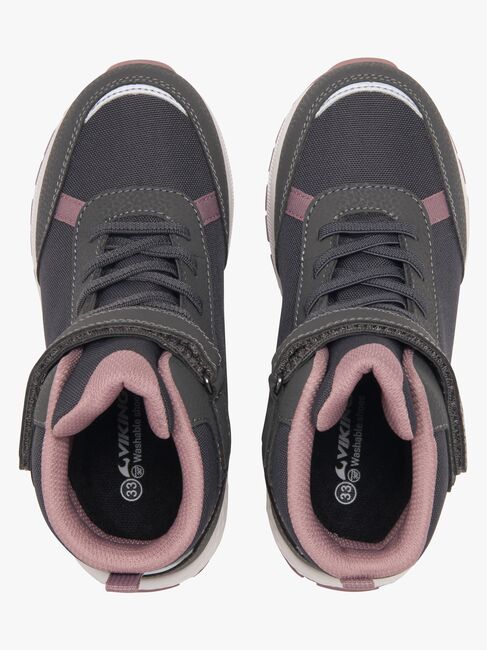 Viking Equip WP 1V Vinterstøvler, Charcoal/Dusty Pink