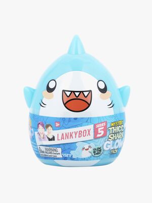 LankyBox Thicc Shark Glow Pack Legesæt