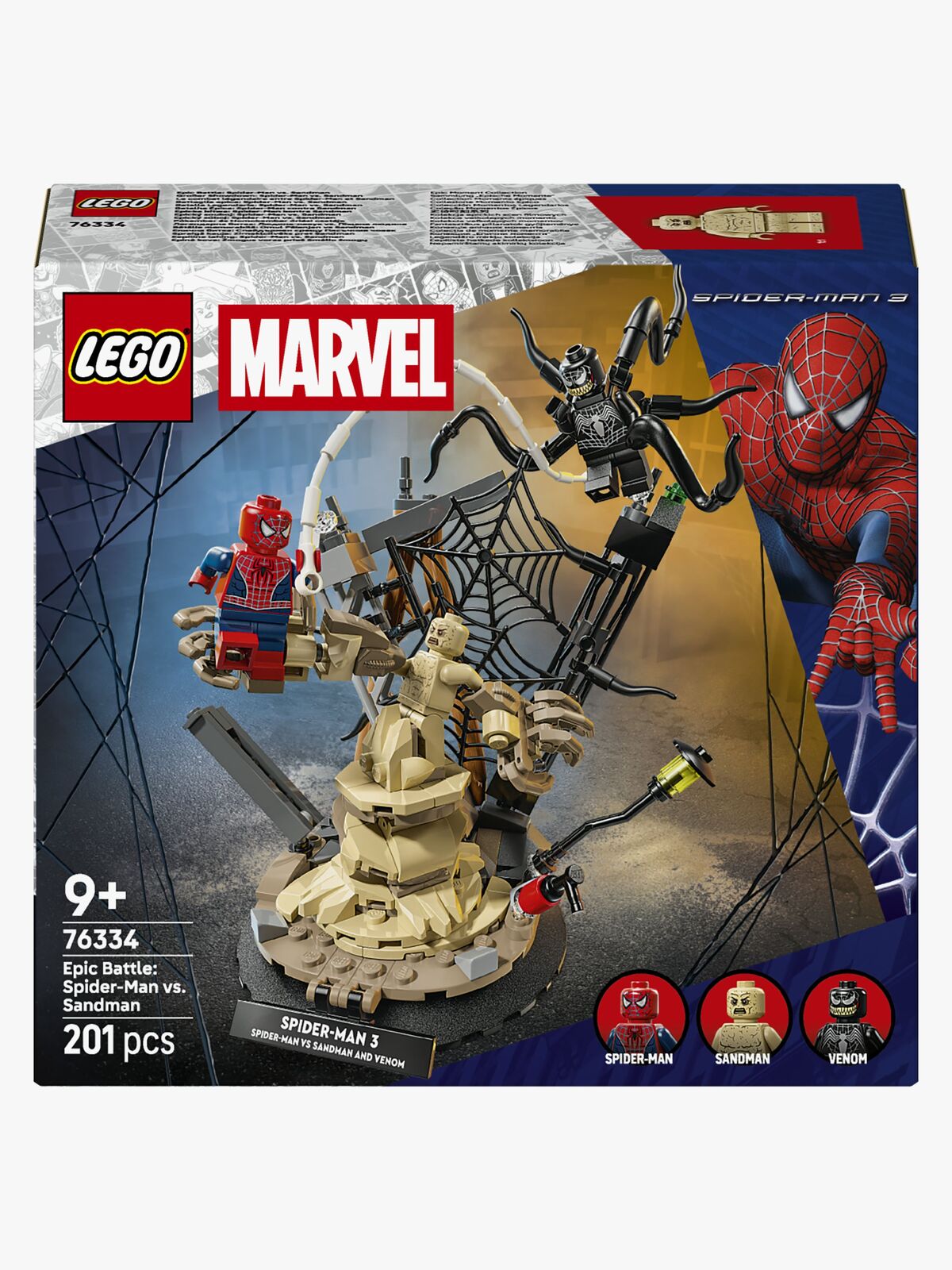 LEGO Super Heroes 76334 Episk kamp: Spider-Man mod Sandman