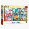 Trefl Lilo & Stitch Puslespil 3x80 Brikker