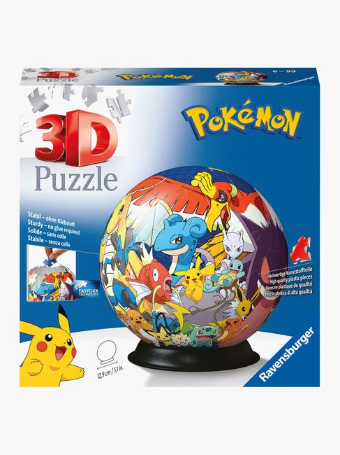 Ravensburger Pokemon 3D-Puslespil, 72 Brikker