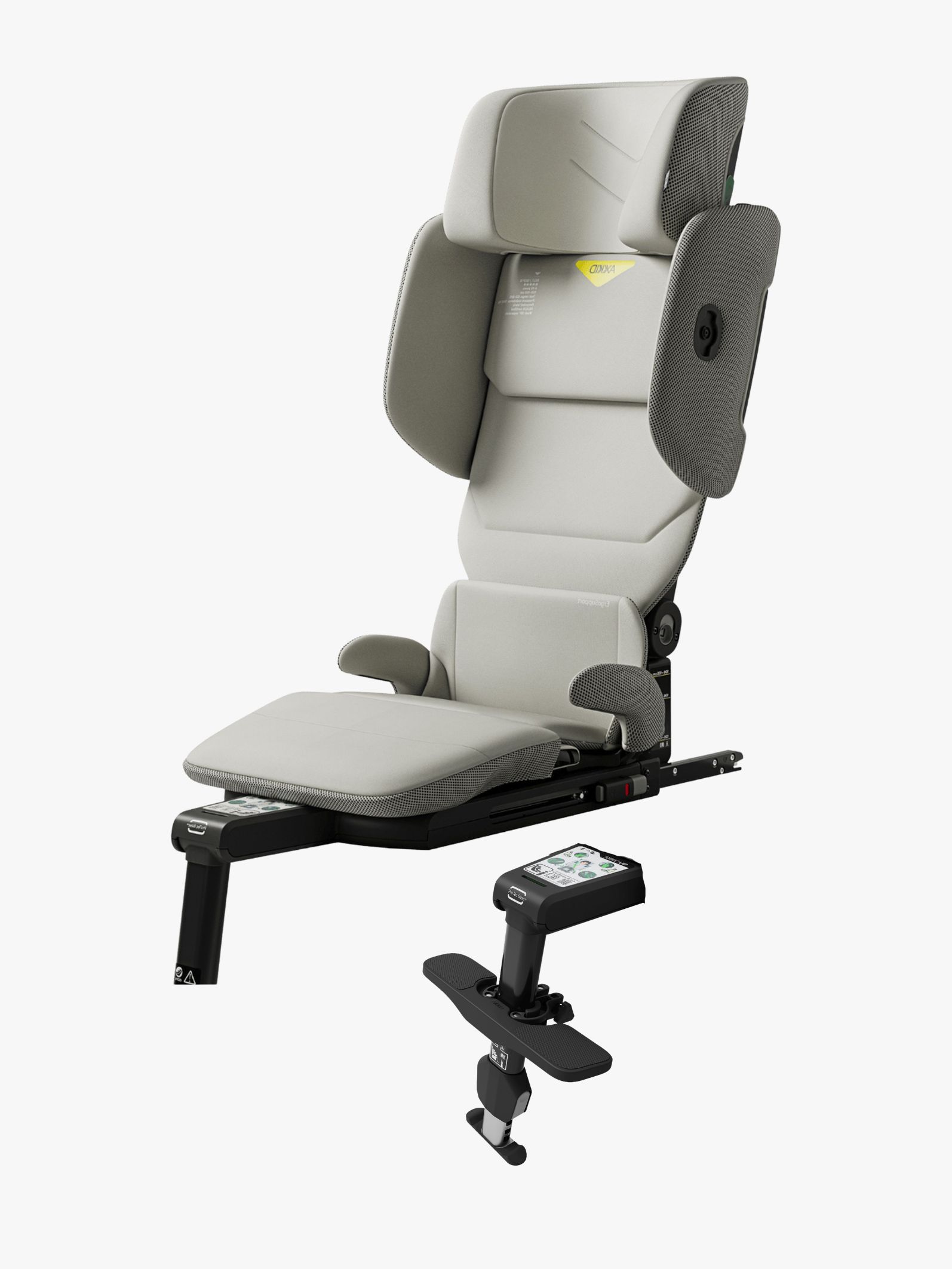 Axkid Up Autostol Inkl. Fodstøtte, Beachgrass Beige