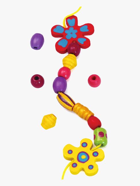 VIGA Træperler Flower