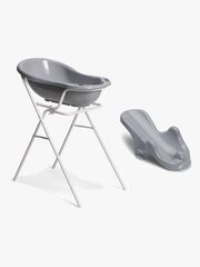 Beemoo CARE Badekar m. Badestol & Stativ, Grå