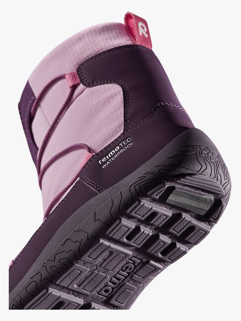 Reimatec Ensilumi Barefoot Jr Vinterstøvler, Deep Purple