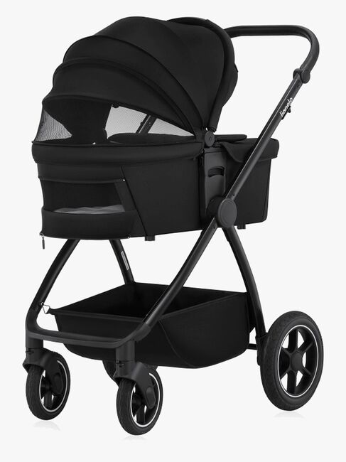 Lionelo Meril 3-in-1 Kombivogn, Black Onyx