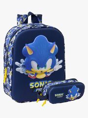 Sonic The Hedgehog 3D Rygsæk 6L & Penalhus