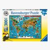 Ravensburger Puslespil Dyrenes Verden 300 Brikker