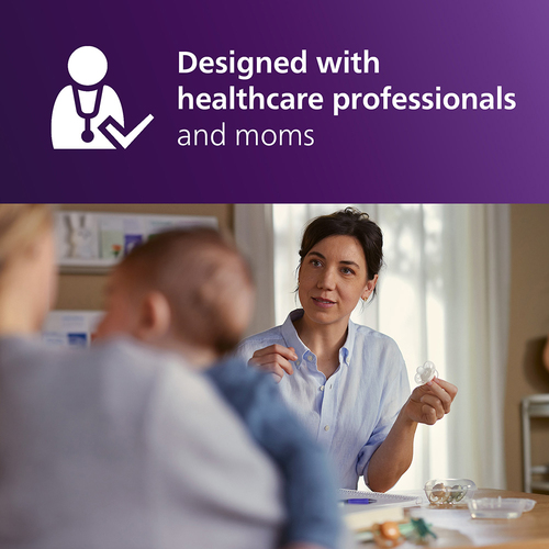 Philips Avent Ultra Air-sut 18m+ 2-pak, Blå/Gul