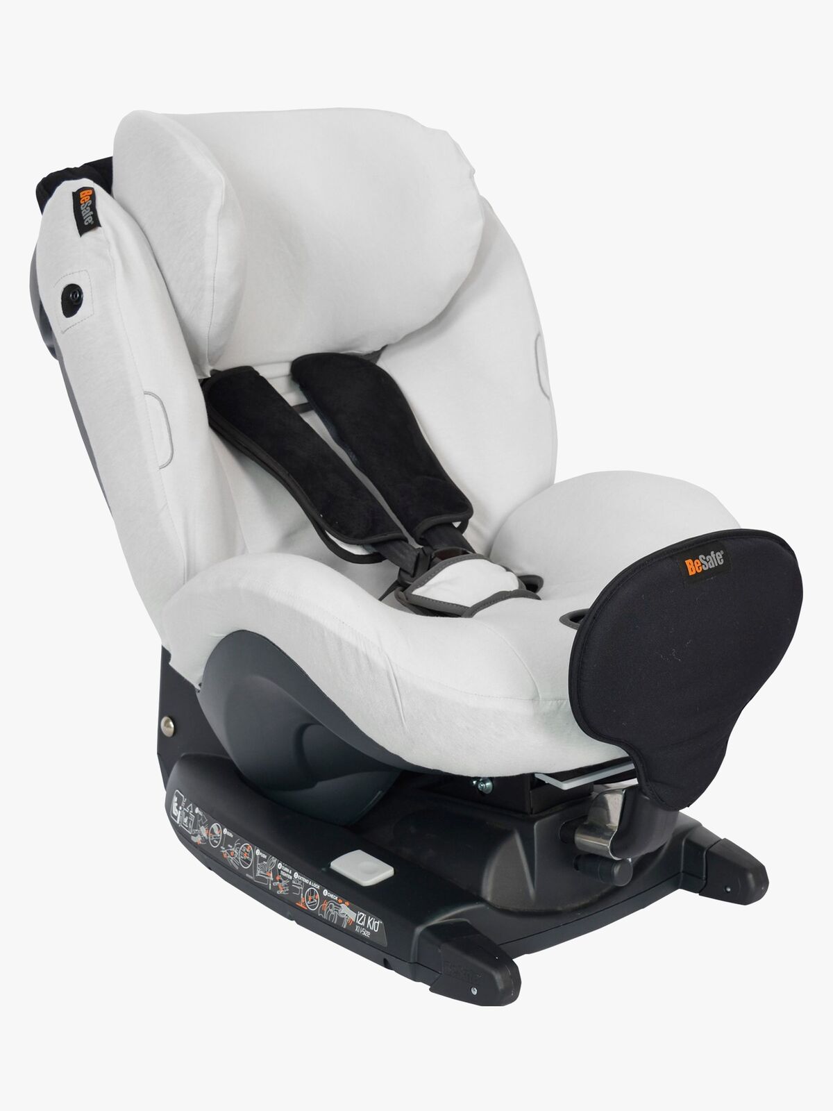 BeSafe Beskyttelsesbetræk Plus/Kid i-Size, Glacier Grey