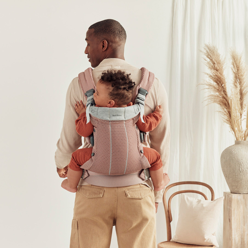 BabyBjörn Harmony Bæresele 3D Mesh, Lyserød