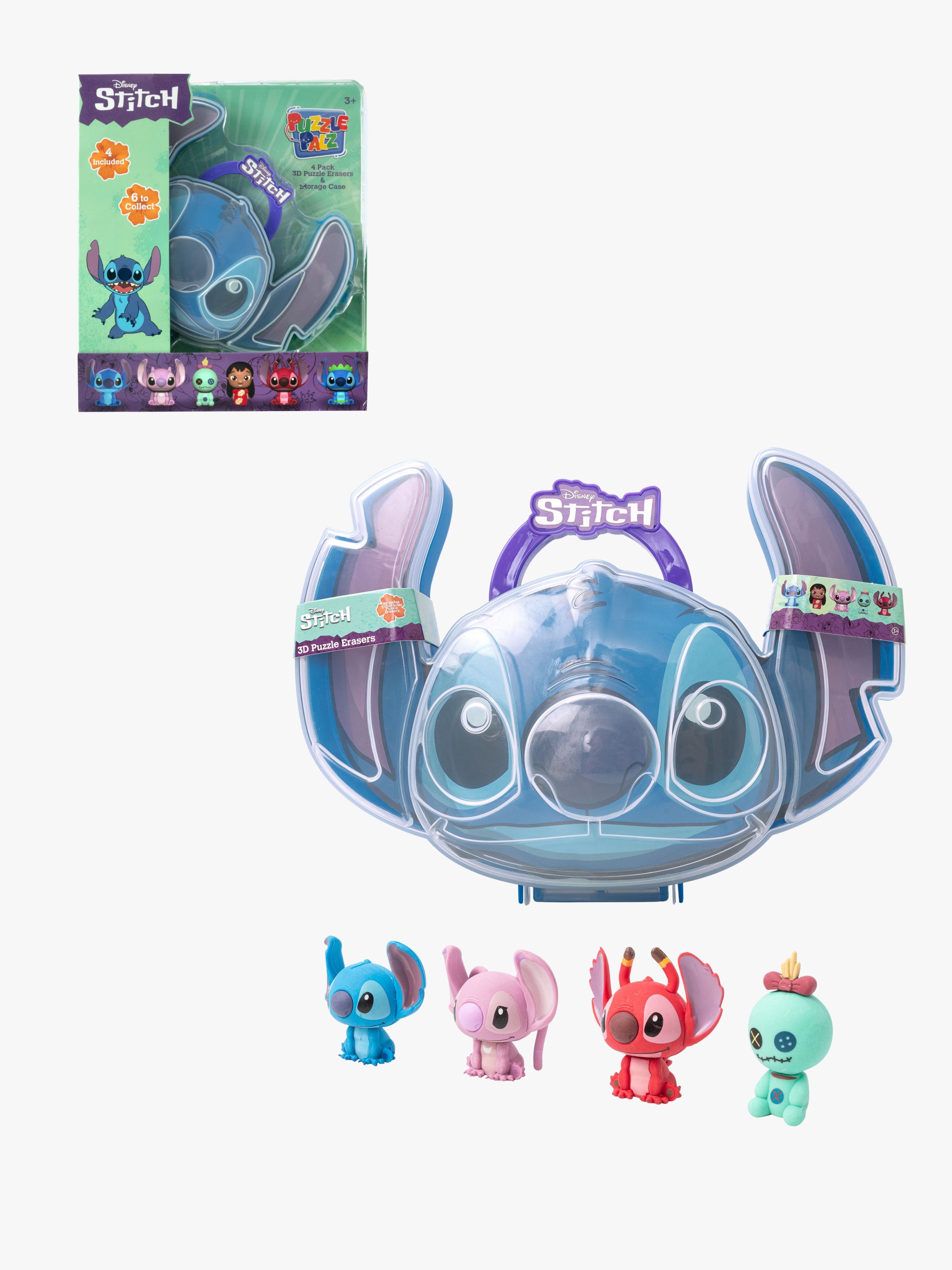 Disney Stitch Puzzle Palz I Taske 4-pak