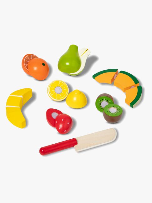 Melissa & Doug Legesæt Frugt i æske med kniv