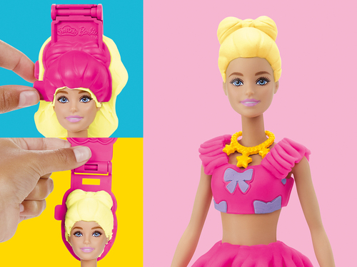 Play-Doh Barbie Modellervoks med Dukke Flæser & Sløjfer