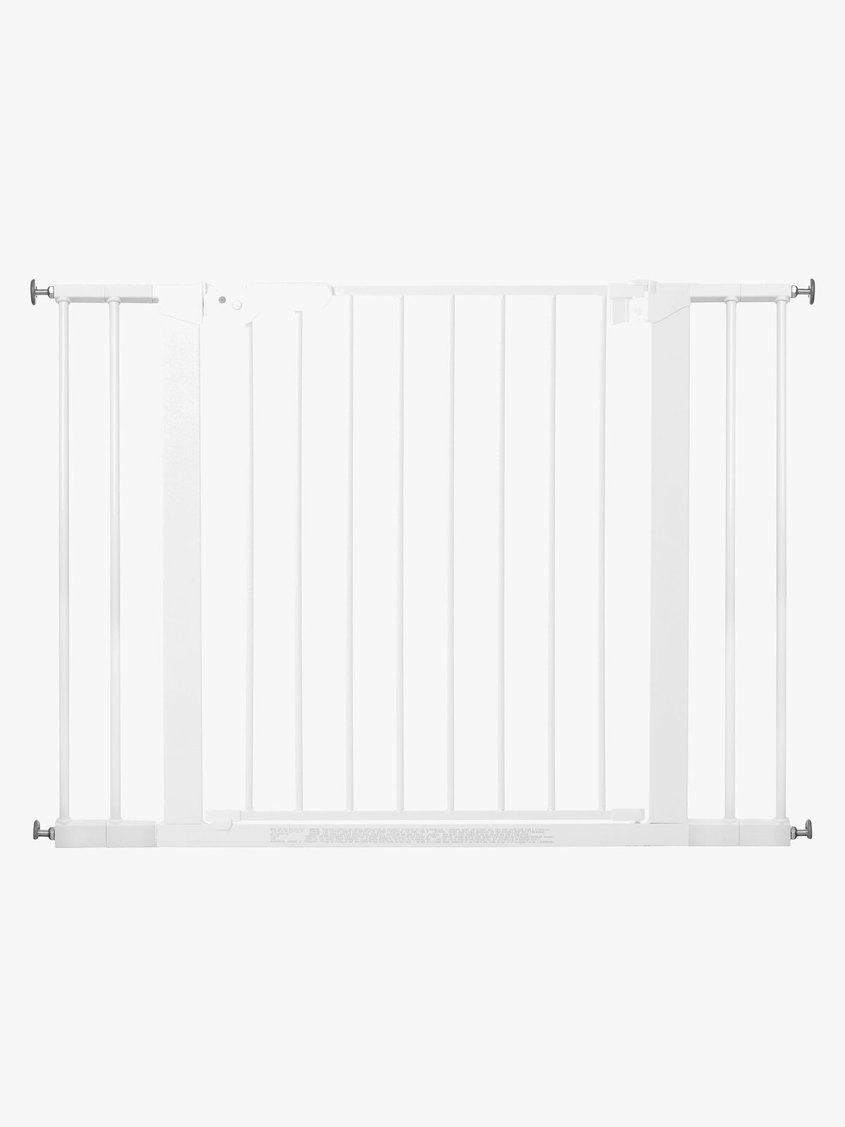 BabyDan Premier Sikkerhedsgitter + 4 Forlængerdele, Hvid