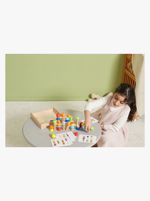 VIGA Træklodser Spil Byggetårn