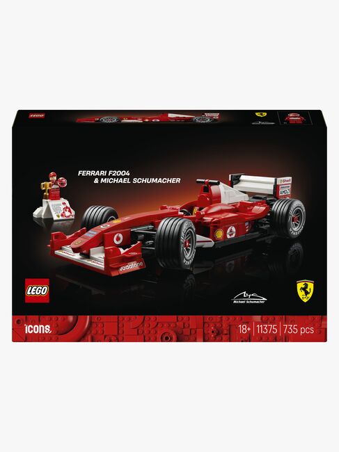 LEGO Icons 11375 Ferrari F2004 og Michael Schumacher