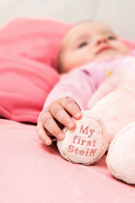 Steiff Bamse My First Kanin Hoppie 26 cm, Pink