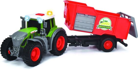 Dickie Toys Fendt Traktor med Anhænger