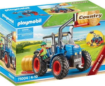 Playmobil 71004 Stor traktor med tilbehør