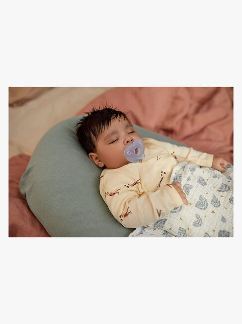 Philips Avent Curved Soothie 0-6 mdr., Blå