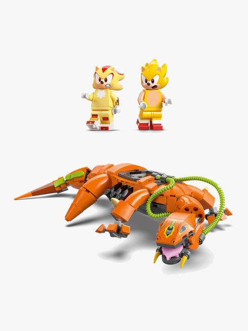 LEGO Sonic 77003 Super Shadow mod Biolizard