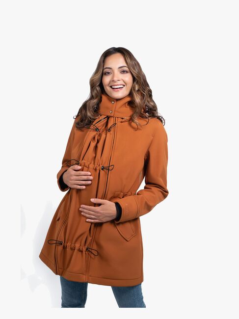 Wombat Softshell Bærejakke, Caramel