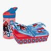 Marvel Spiderman Madkasse og Flaske, Red/Blue