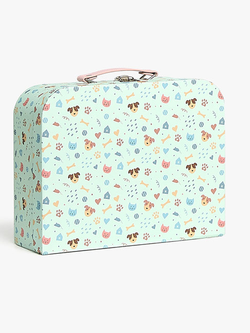 Alice & Fox Kuffert Dukkehus, Blå