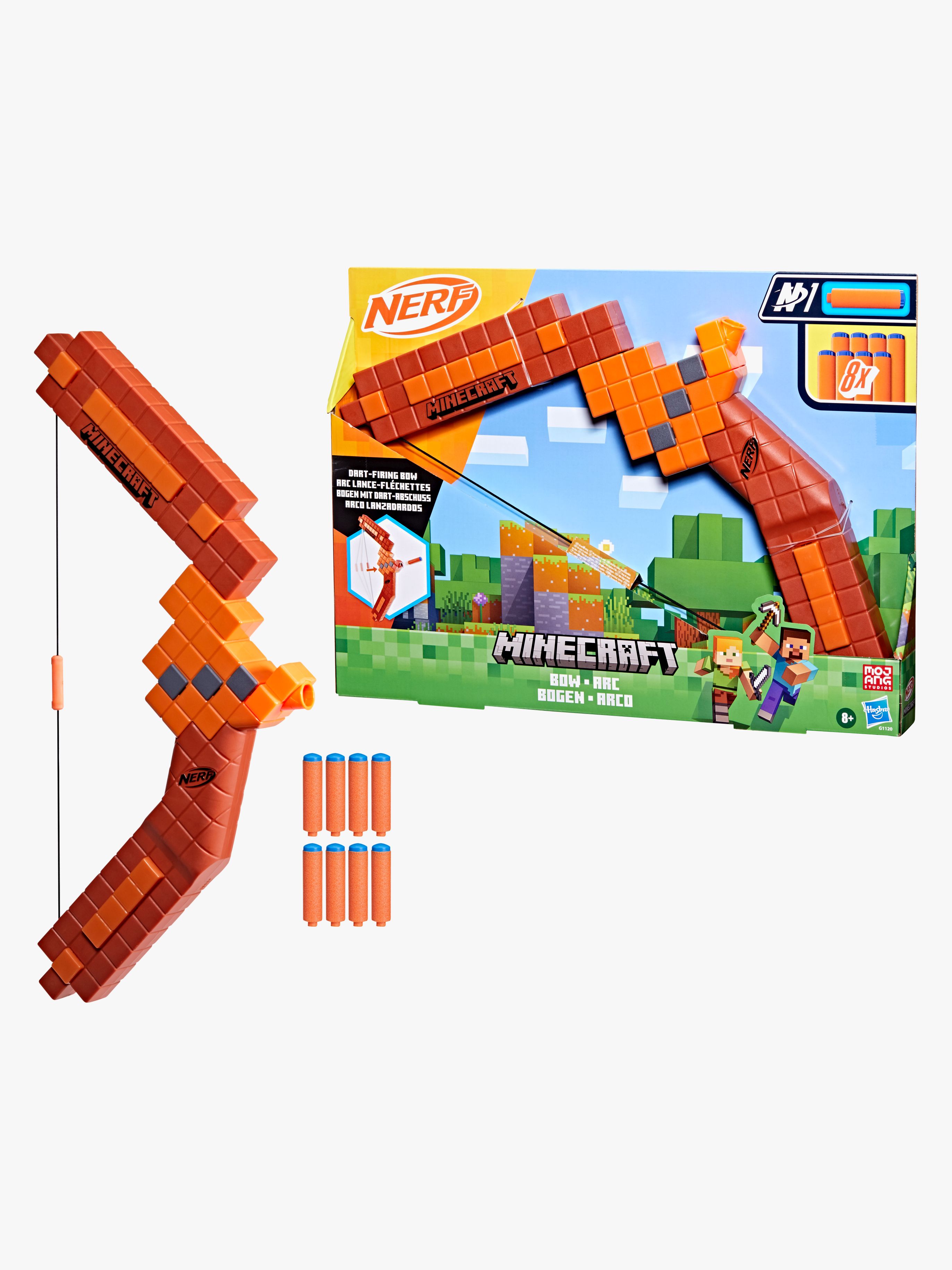 NERF Minecraft Bue