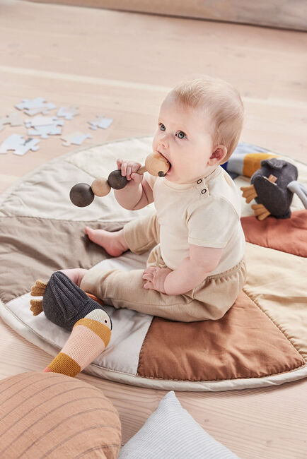 OYOY Moni  Quiltad Lekfilt, Beige