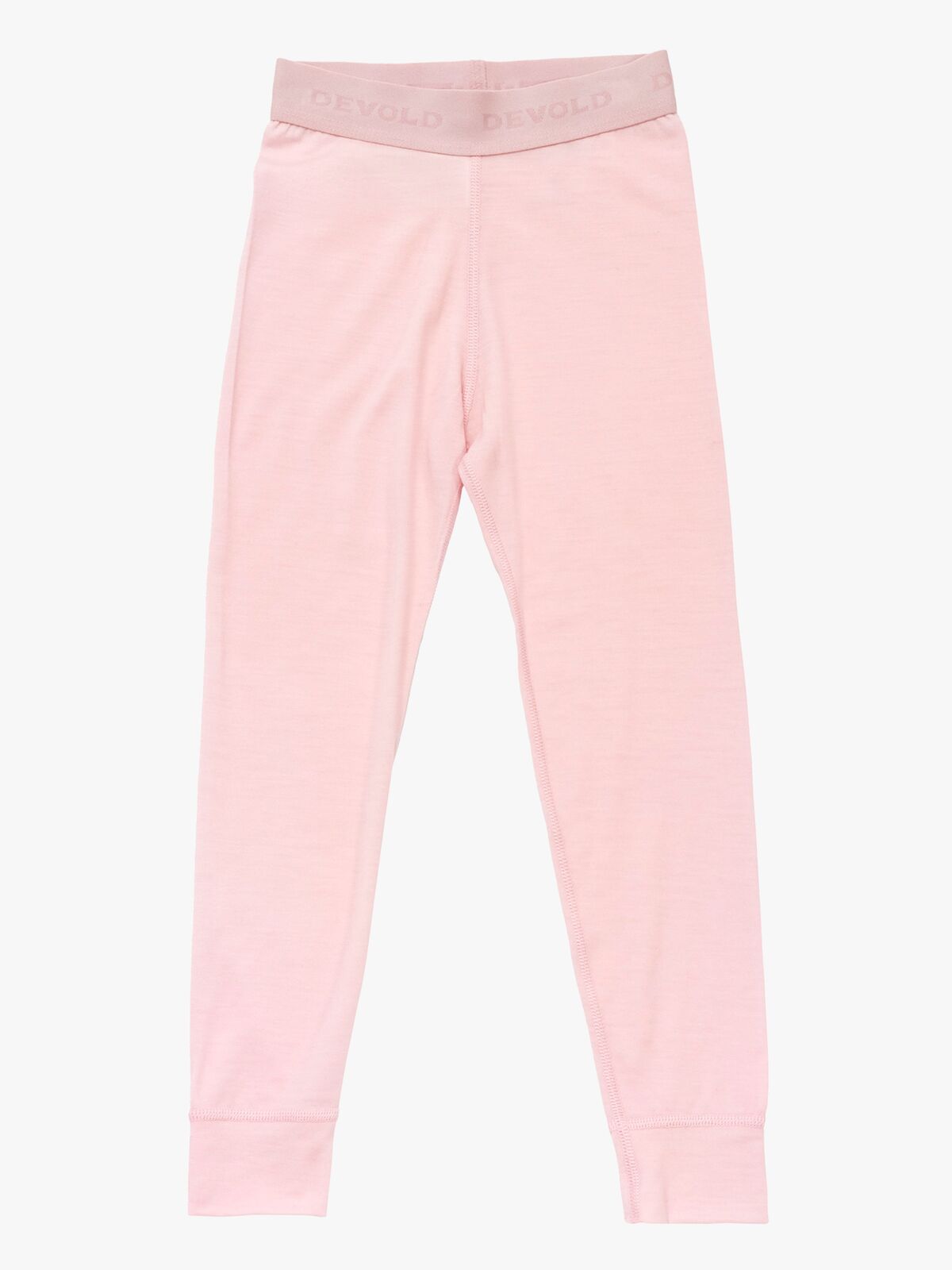 Devold Breeze Merino Lange Underbukser Kid, Chalk Pink