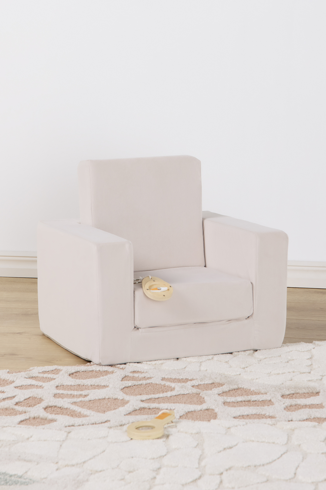 Alice & Fox Cubbie  Foldbar Lænestol, Beige